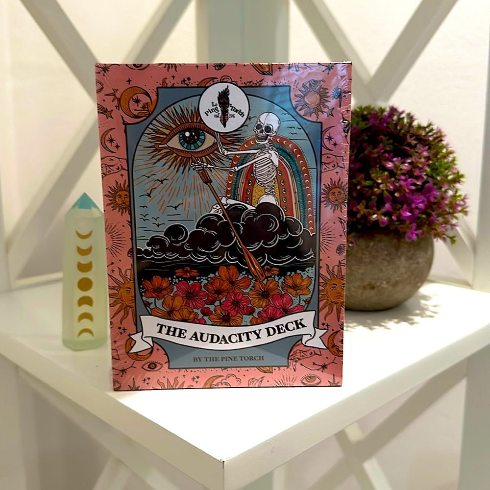 The Audacity Deck still in the packaging.